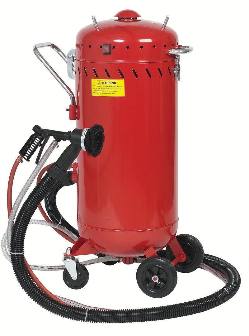 Allsource 28 GAL ABRASIVE BLASTER WITH VACUUM 41700
