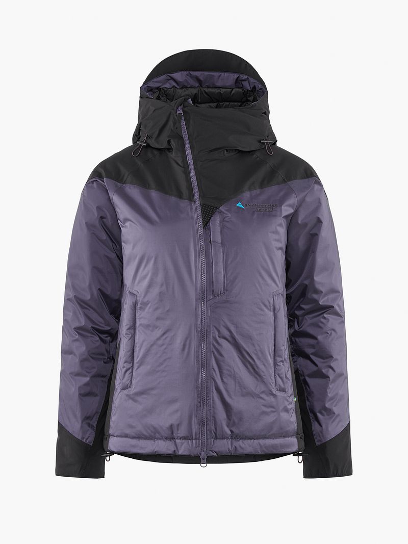 Bifrost Hooded Jacket, Men's | Purple Stone-Raven - Klättermusen